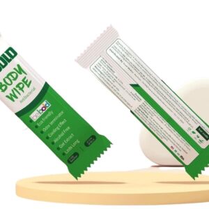 BE BOLD Body Deodorant Wipes, Body and Underarm Cleansing Wipes- Aluminum Free, Prevent and Eliminate Any Body Odor Naturally (Tea Tree)