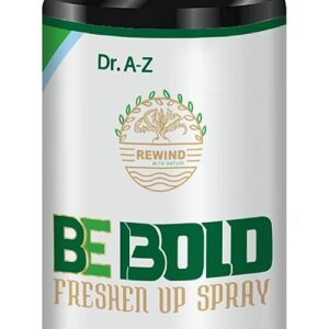 Be Bold Odor Eliminator Spray, Aluminum Free Deodorant – Freshen Up Armpits, Toes, Feet, Groin, Travel Bags, Organic Essential Oils Natural Deodorant Spray , Antiperspirant, Long Lasting- Attacks Root Cause Body Odour