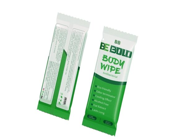 BE BOLD Body Deodorant Wipes, Body and Underarm Cleansing Wipes- Aluminum Free, Prevent and Eliminate Any Body Odor Naturally (Tea Tree) - Image 7