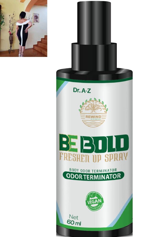 Be Bold Odor Eliminator Spray, Aluminum Free Deodorant – Freshen Up Armpits, Toes, Feet, Groin, Travel Bags, Organic Essential Oils Natural Deodorant Spray , Antiperspirant, Long Lasting- Attacks Root Cause Body Odour - Image 6