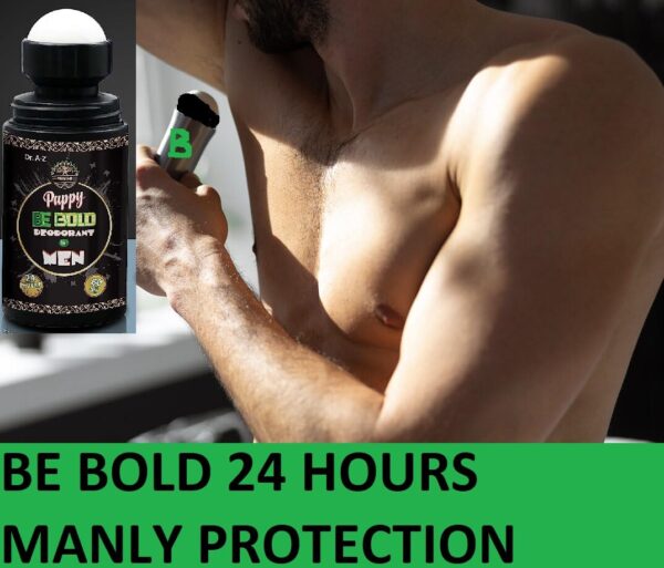 BE BOLD Men's 24H Roll-On Deodorant, Intense Body Armpits Sweat, Underarm Odor Eliminator Roll On Deodorant For Men, Antiperspirant for Men, Long-Lasting, Natural Deodorant Fresh All Day - Image 7