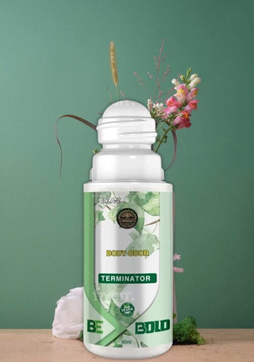 Be Bold Body Unisex Roll-On – Aluminum-Free Natural Deodorant for Men & Women, All-Day Freshness