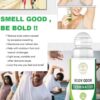 Be Bold Body Unisex Roll-On – Aluminum-Free Natural Deodorant for Men & Women, All-Day Freshness