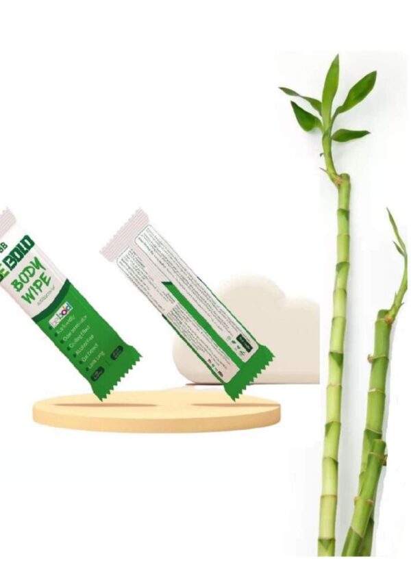 Be Bold Body Fresh Deodorant Wipes– Tea Tree Aluminum-Free Body & Underarm Care