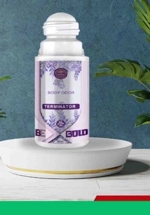 Be Bold Body Unisex Lavender Roll-On Deodorant – Long-Lasting Aluminum-Free Odor Eliminator