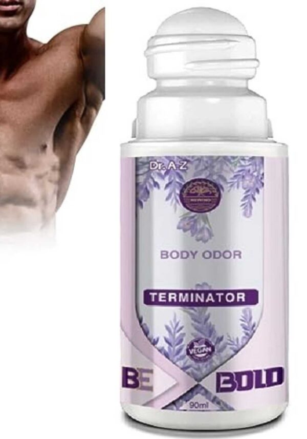 Be Bold Body Unisex Lavender Roll-On Deodorant – Long-Lasting Aluminum-Free Odor Eliminator