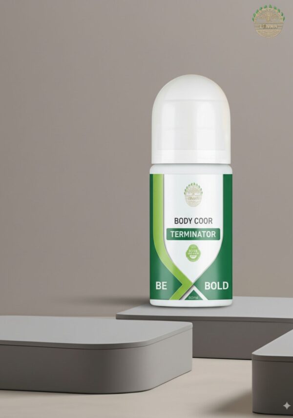 Be Bold Body Aluminum-Free Roll-On Deodorant – Odor Eliminator for Men & Women